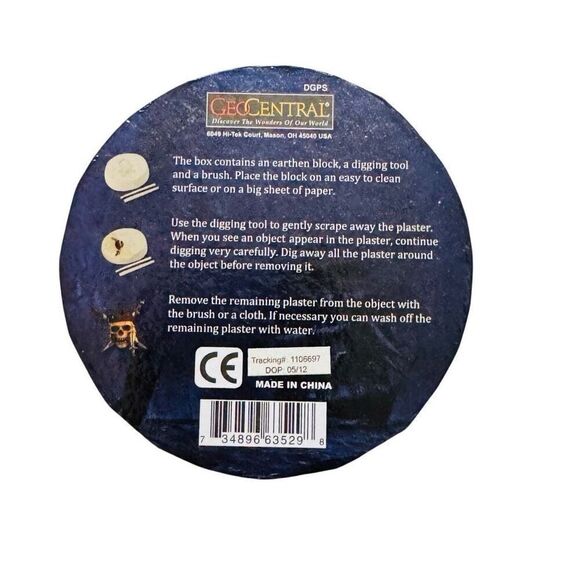 GeoCentral Pirate Skull Excavation / Dig Kit - New - DGPS - Picture 5 of 5